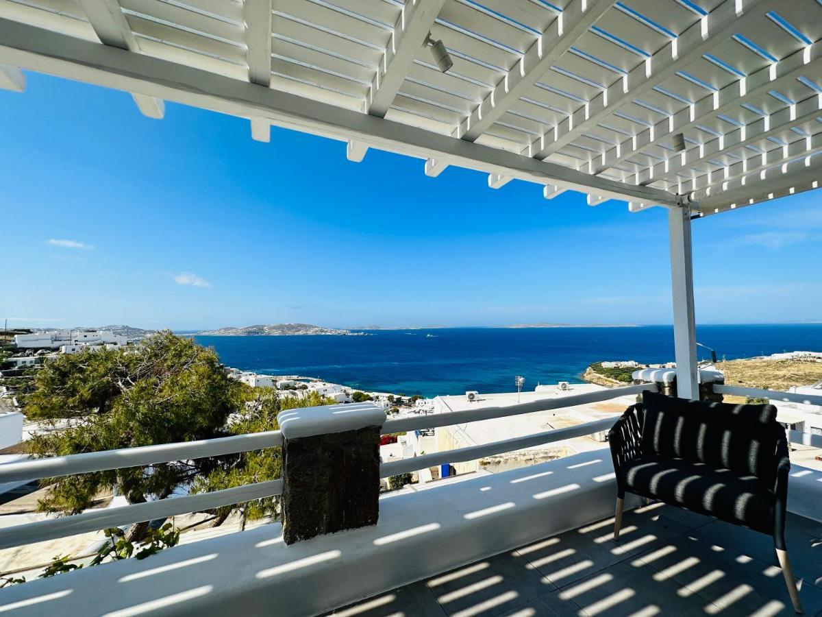 Seaview & Jacuzzi Summer Residence Mykonos Town Exterior foto