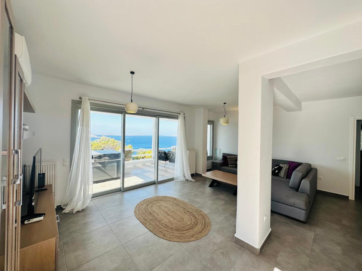 Seaview & Jacuzzi Summer Residence Mykonos Town Exterior foto
