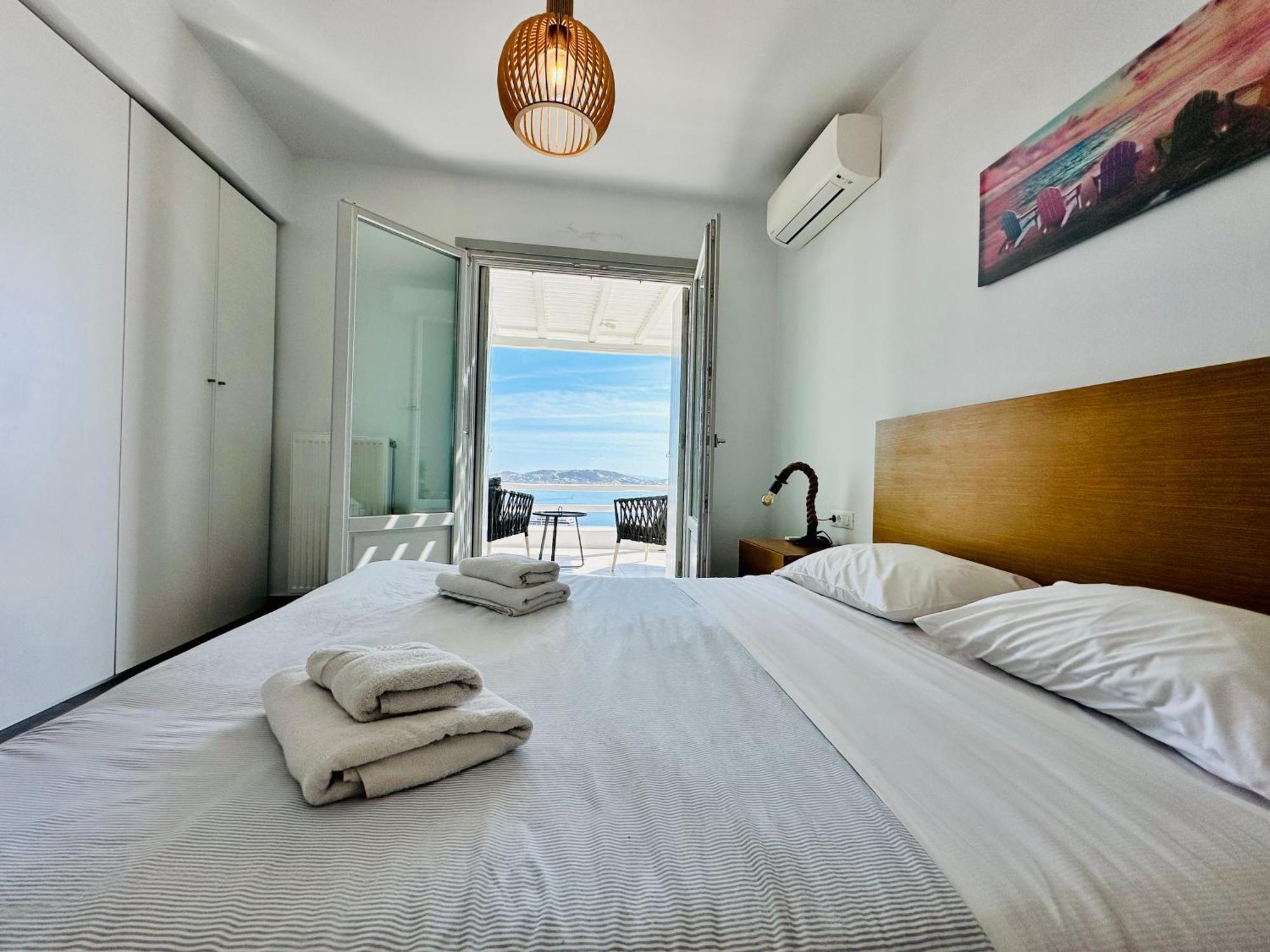 Seaview & Jacuzzi Summer Residence Mykonos Town Exterior foto
